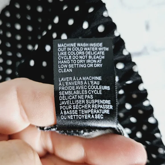 MEG & MARGOT | polkadot stretch flowy drawstring jogger pants - Picture 9 of 9